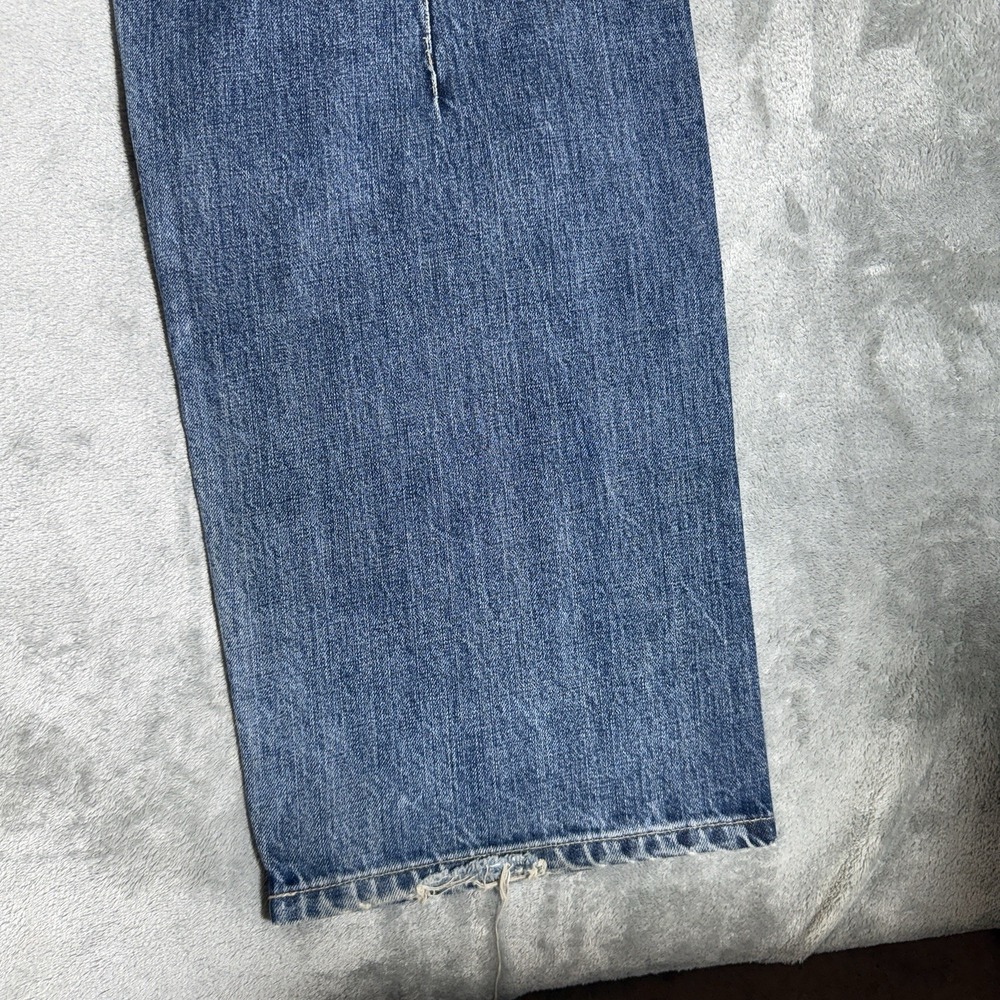 Marithe Francois Girbaud Baggy Denim Jeans Men's 40x33 Skater Y2K - Picture 7 of 14